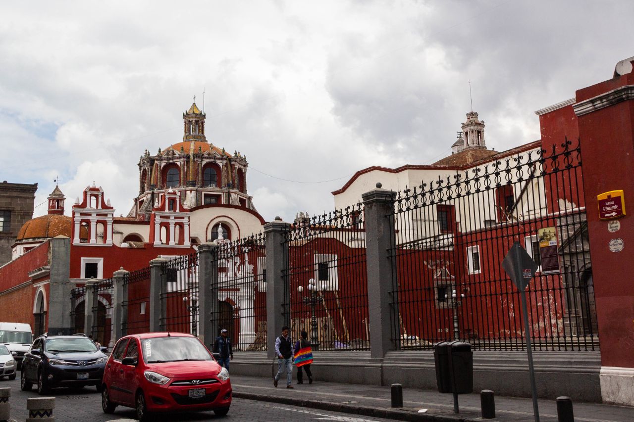 Пуэбла-де-Сарагоса. Церковь Св. Доминго Пуэбла, Мексика