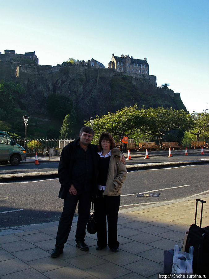 Эдинбург, двадцатиминутная фотосессия на бегу отель-вокзал Эдинбург, Великобритания