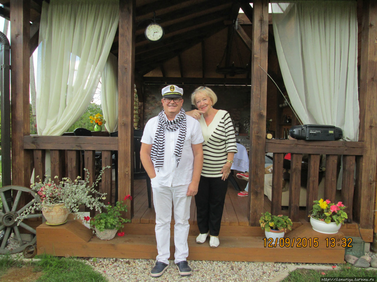 Зять и теща. К празднику в морском стиле — готовы!