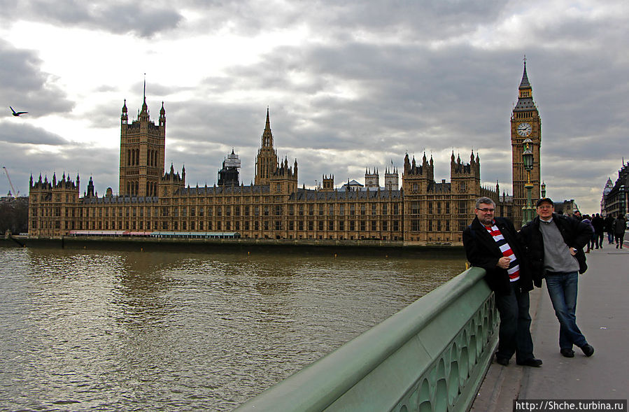 Дворец Парламента Великобритании и знаметитый Биг Бен Лондон, Великобритания