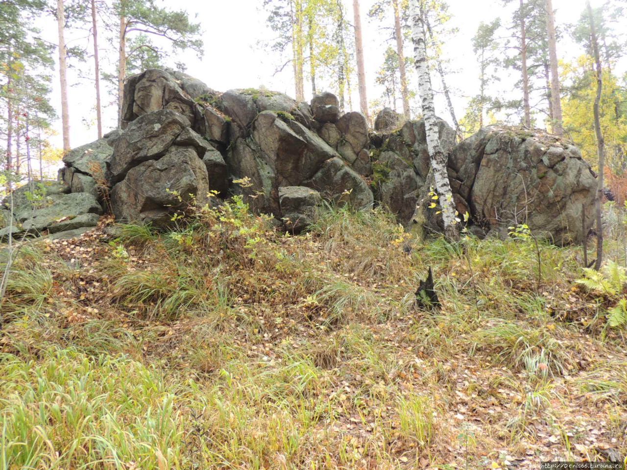 Каменное урочище — медвежонок и виды Екатеринбурга Ревда, Россия