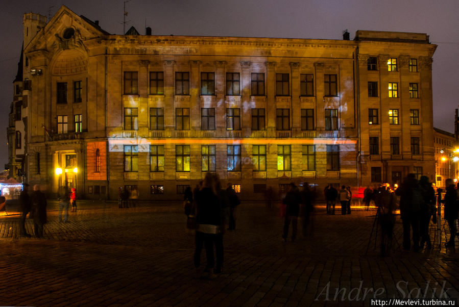 Фестиваль света Staro Riga Рига, Латвия