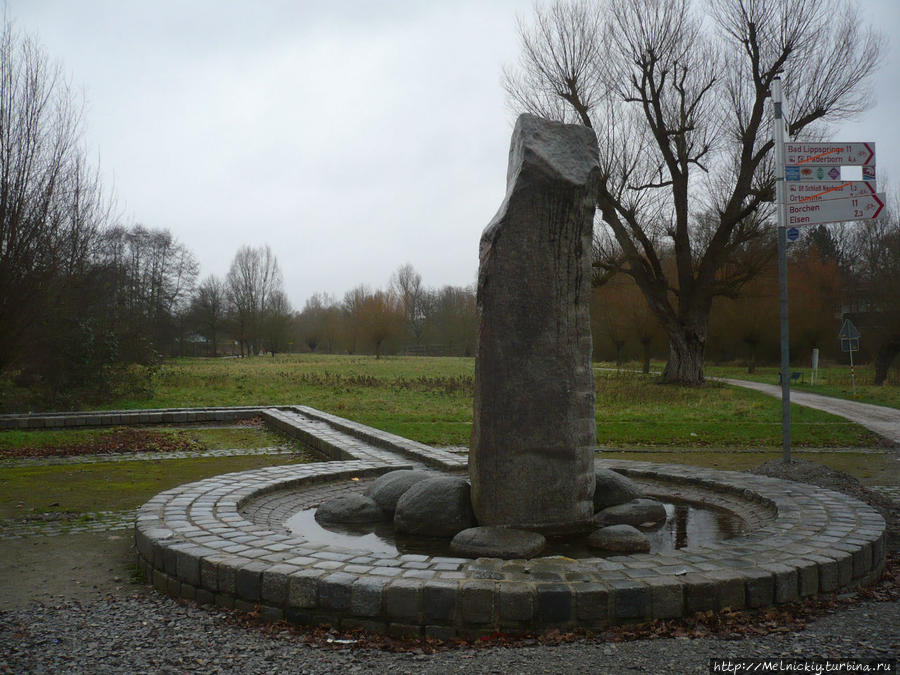 Замок и Ауенпарк Падерборн, Германия