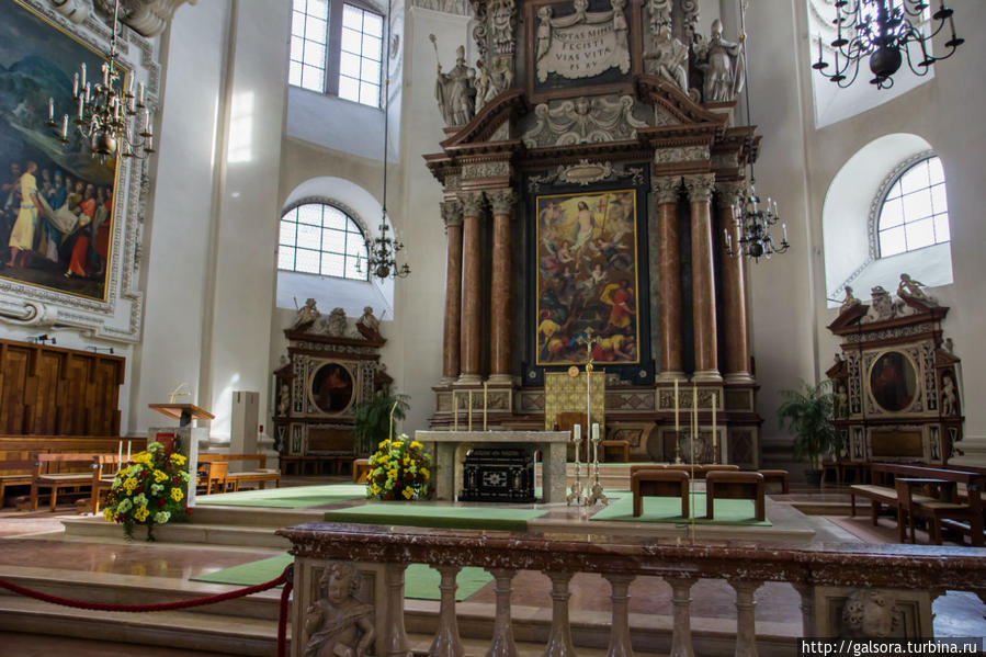 Кафедральный собор (Salzburger Dom) Зальцбург, Австрия