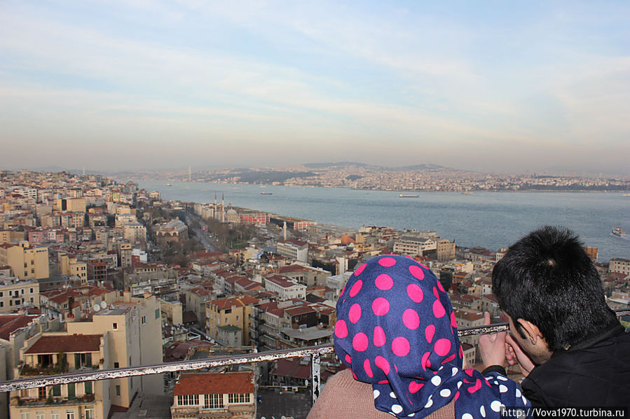 Вид на Босфор. Стамбул, Турция