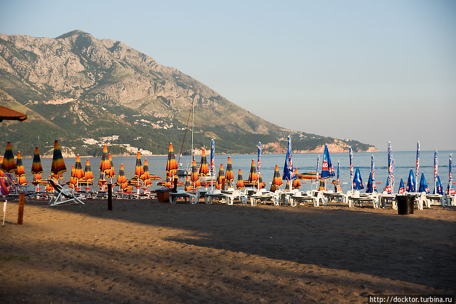 Пляж Бечичи Будва, Черногория