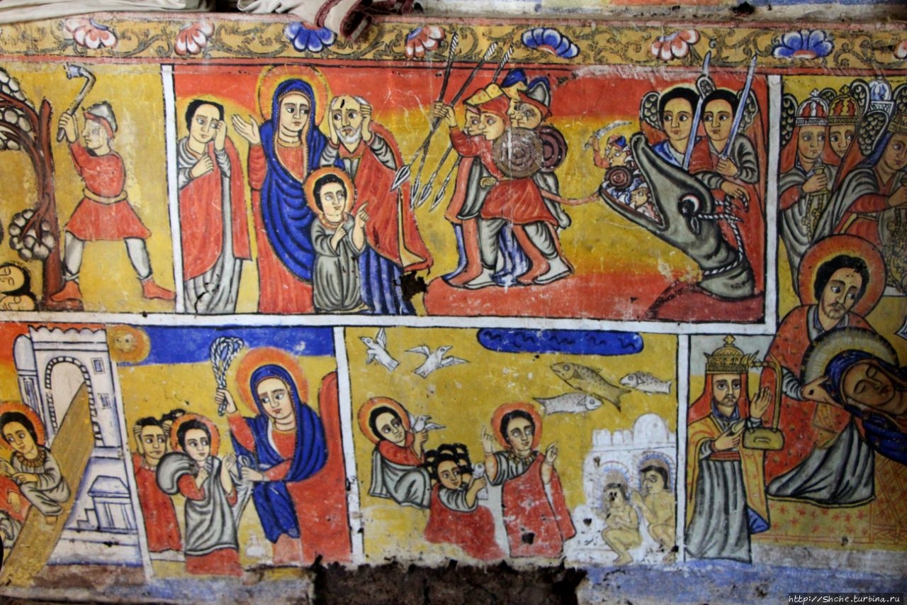 Ура Кидане Мехрет Монастырь Зеге, Эфиопия