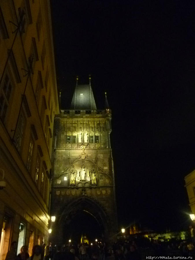 Староместкая башня. Вход на Карлов мост. Прага, Чехия