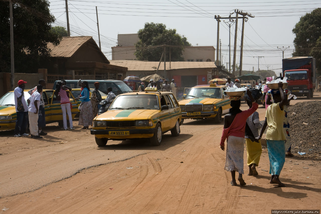 Путешествие по трассе вдоль реки Серекунда, Гамбия