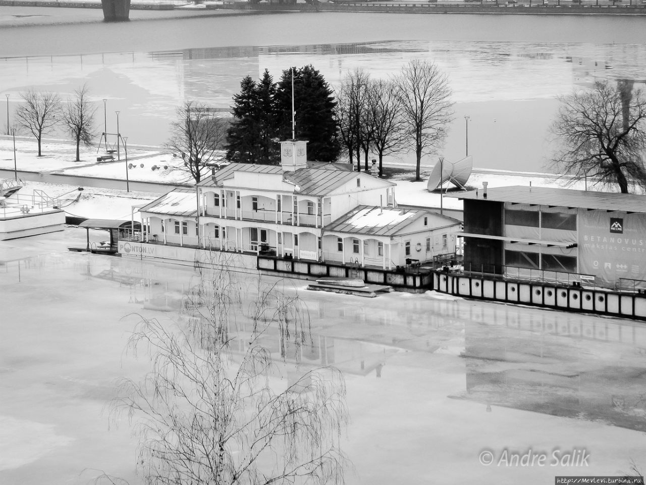 Рига в январе Рига, Латвия