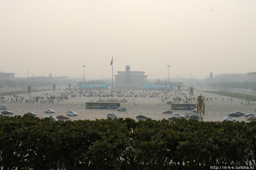 Пекинская Красная площадь — площадь Тяньаньмэнь Пекин, Китай