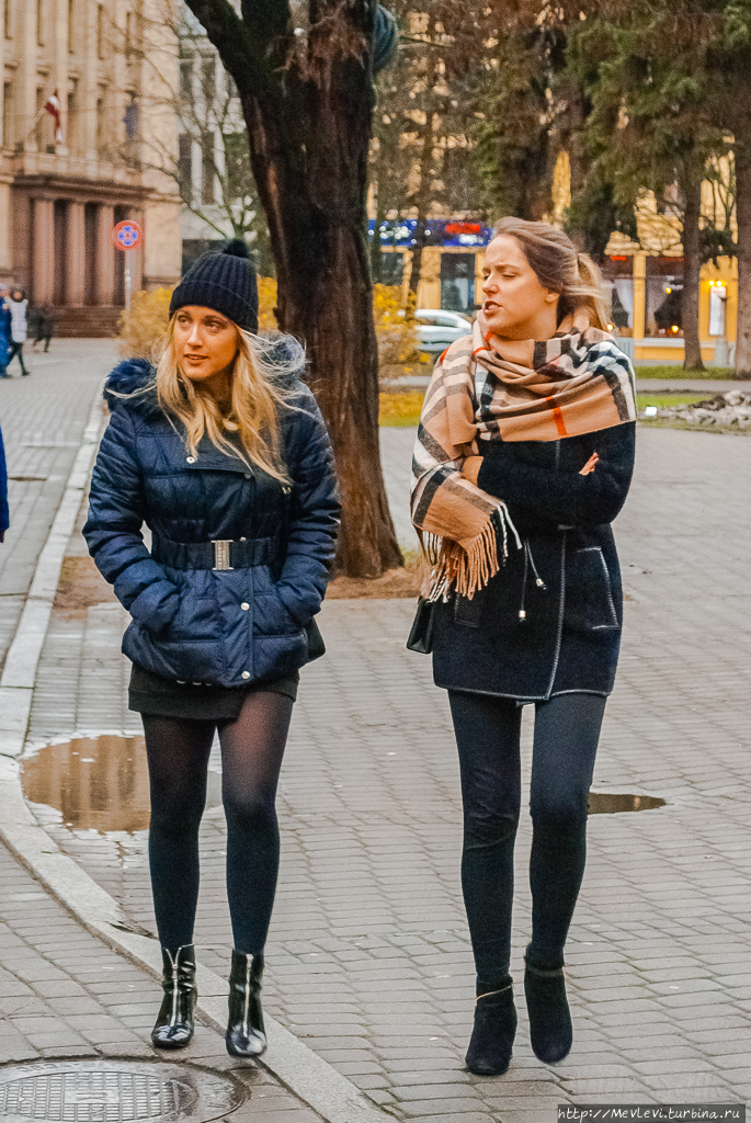 Перед Рождеством в Риге Рига, Латвия