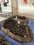 Макет Турова на рубеже 12-13 веков