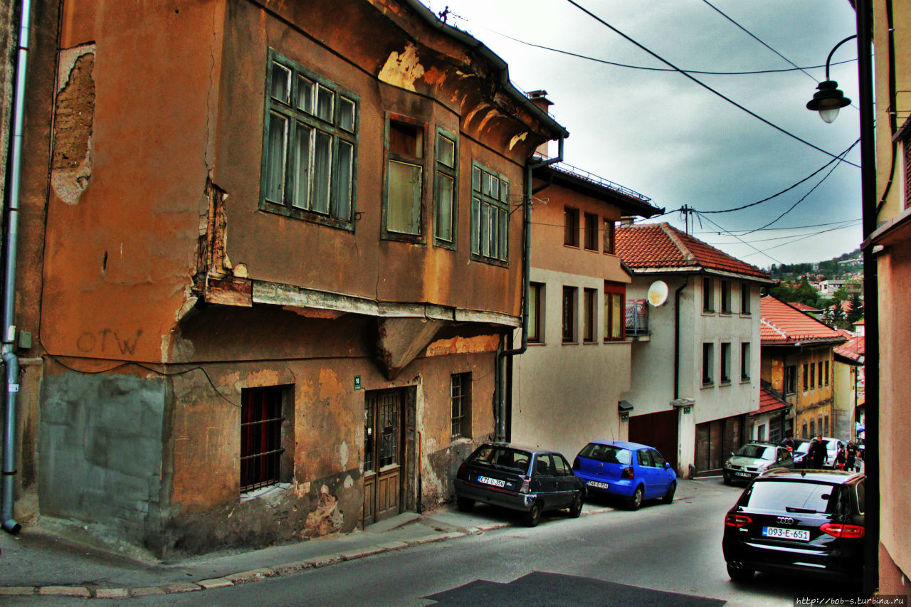 Колоритные улочки на холмах Сараево, Босния и Герцеговина