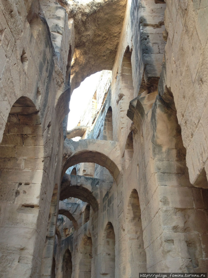 Путь гладиатора Эль-Джем, Тунис