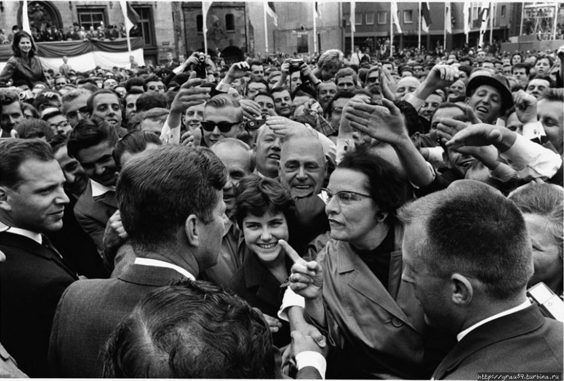 Джон Кеннеди, 23 июня 1963 года,Кёльн (из Интернета) Кёльн, Германия
