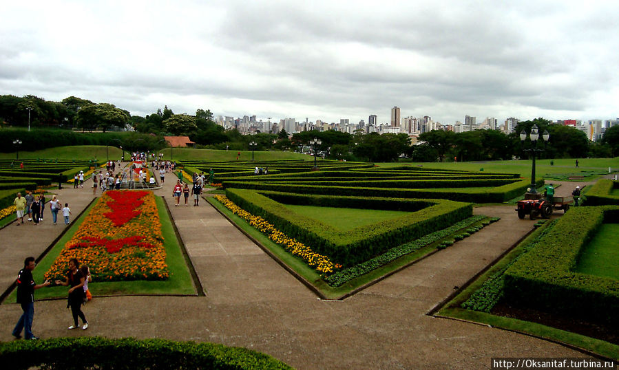 Ботанический сад Куритибы Куритиба, Бразилия