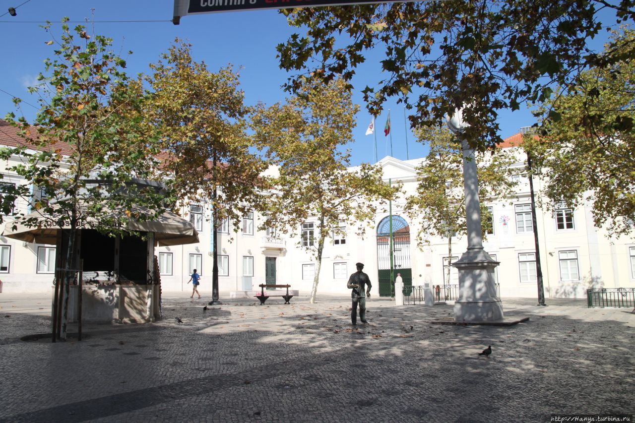 Площадь Триндаде Коэльо. Из интернета Лиссабон, Португалия