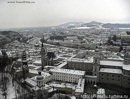 Зальцсбург вид всерху