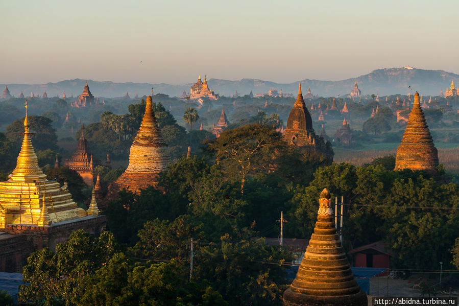 Над Баганом — на воздушном шаре! Баган, Мьянма