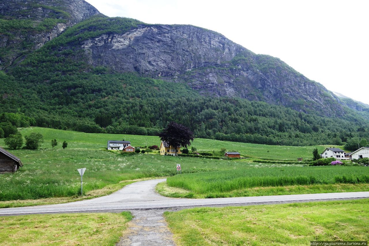 Короткая прогулка по Олдену Олден, Норвегия
