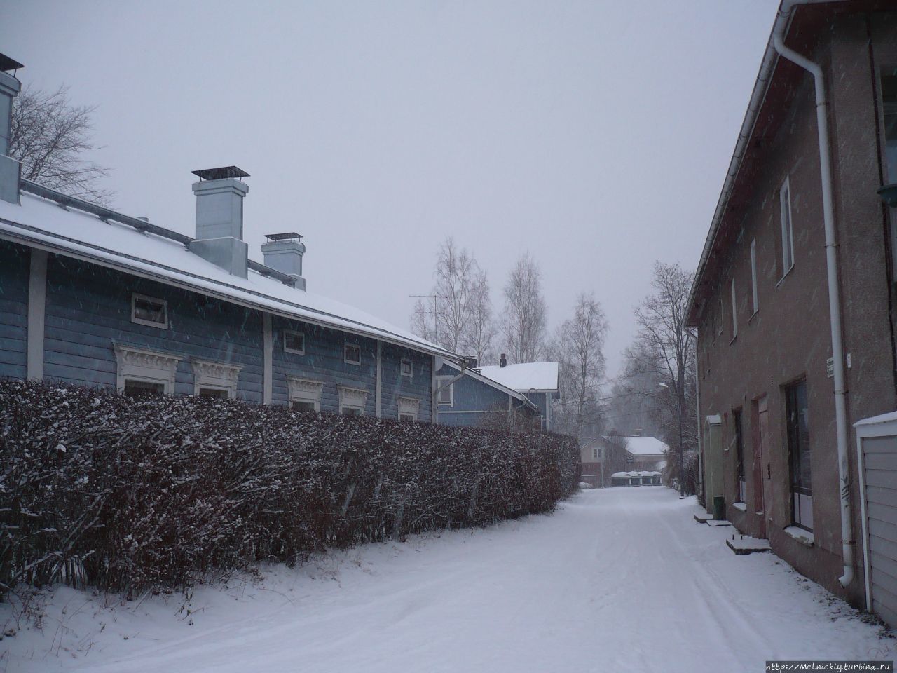 У природы нет плохой погоды, или прогулка по старому Борго Порвоо, Финляндия