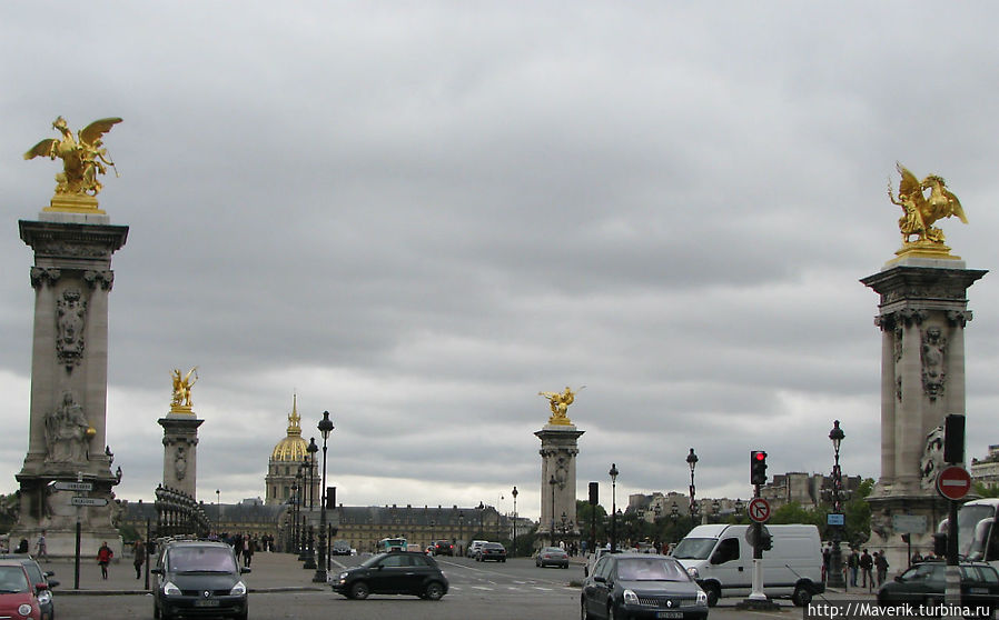 Мост Александра III. Париж, Франция