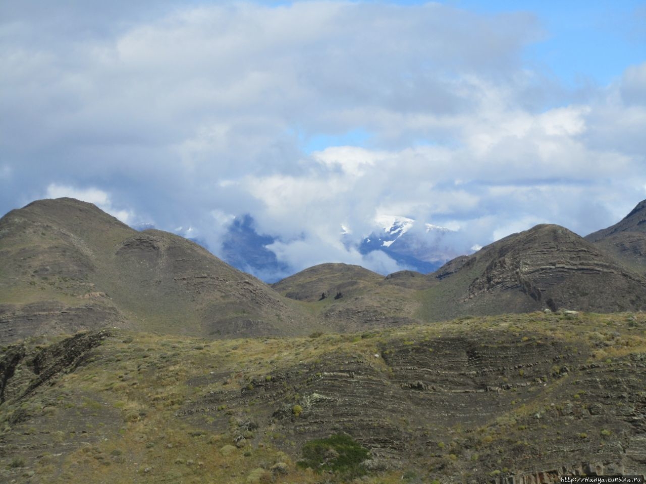 Лагуна Амарга Национальный парк Торрес-дель-Пайне, Чили