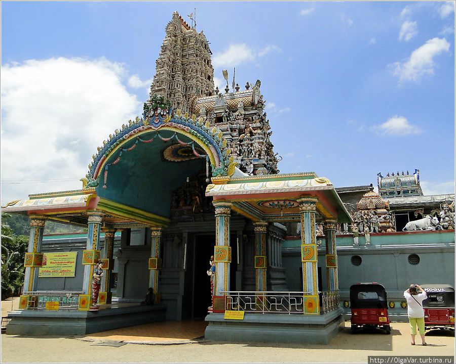 Святыня индуистов — храм богини Ума Парвати Матале, Шри-Ланка