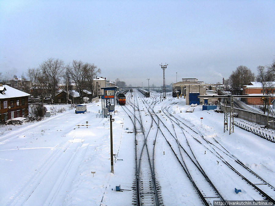Работа на железной дороге — главное занятие котлашан Котлас, Россия
