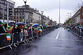 Путь парада вниз по О’Коннелл Стрит. Вдалеке видна Дублинская Игла