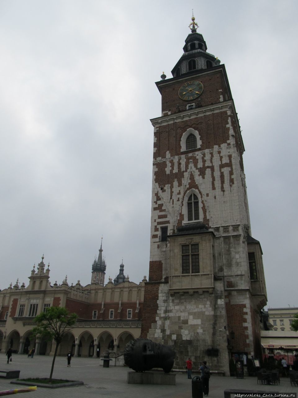 Башня бывшей Ратуши . Краков, Польша