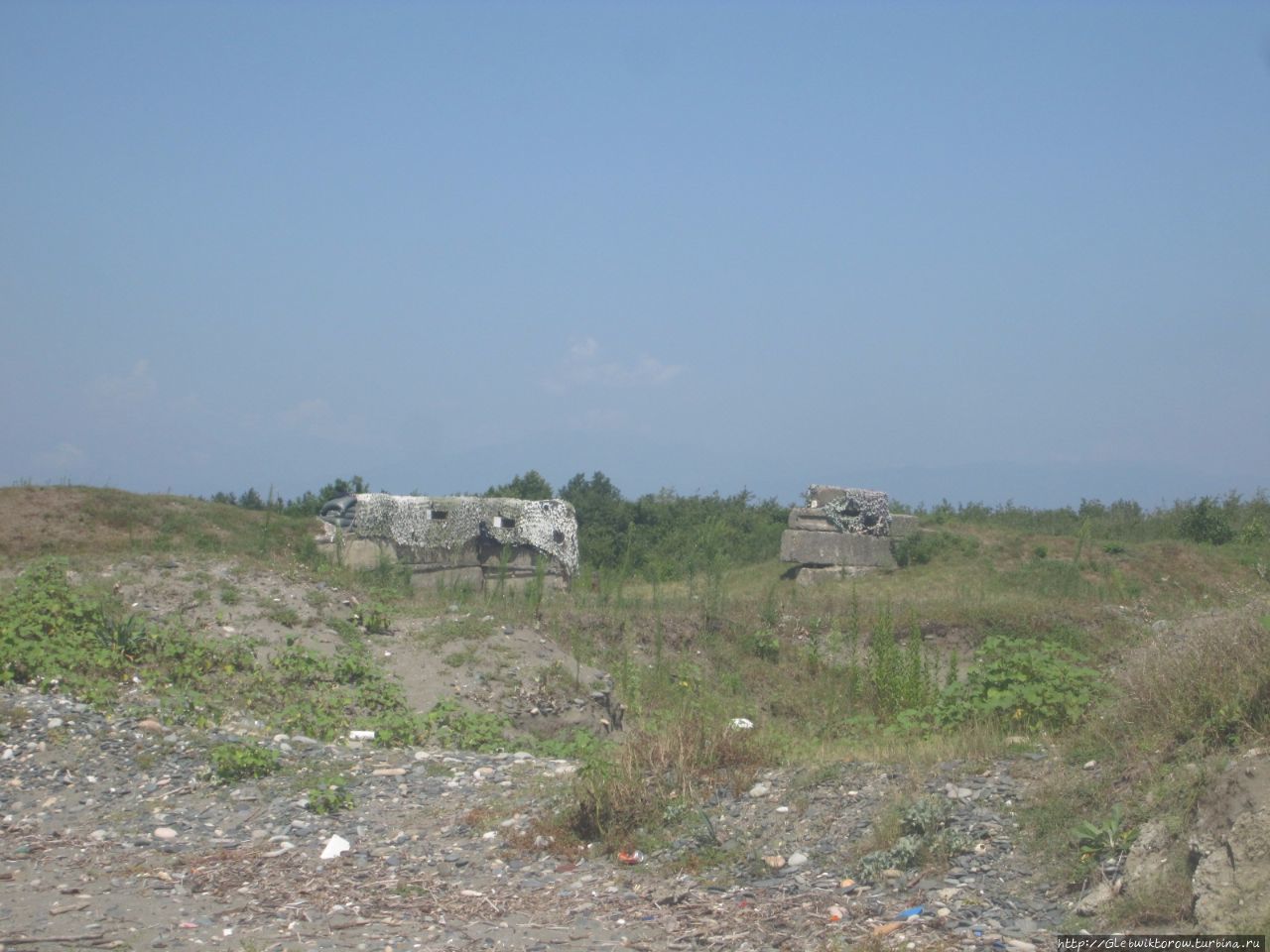 Прогулка вдоль северного пляжа Анаклиа, Грузия