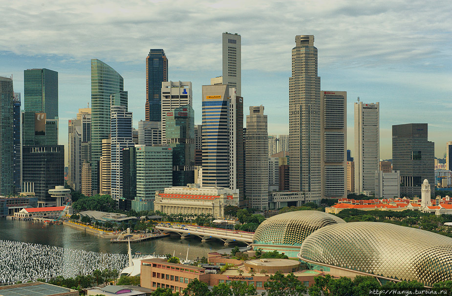 Небоскребы Сингапура. Фото из интернета