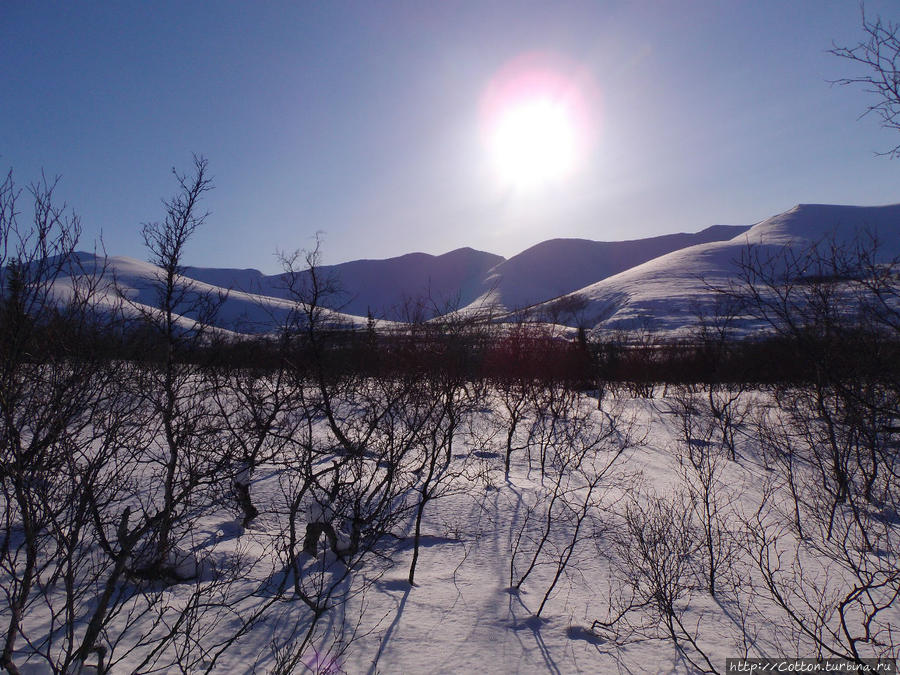 «Дорога» на Южный Чоргорр Хибины Национальный Парк, Россия