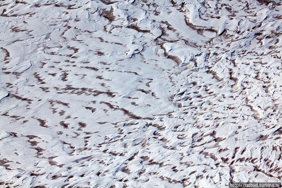 Камчатка с воздуха Кроноцкий Биосферный Заповедник, Россия