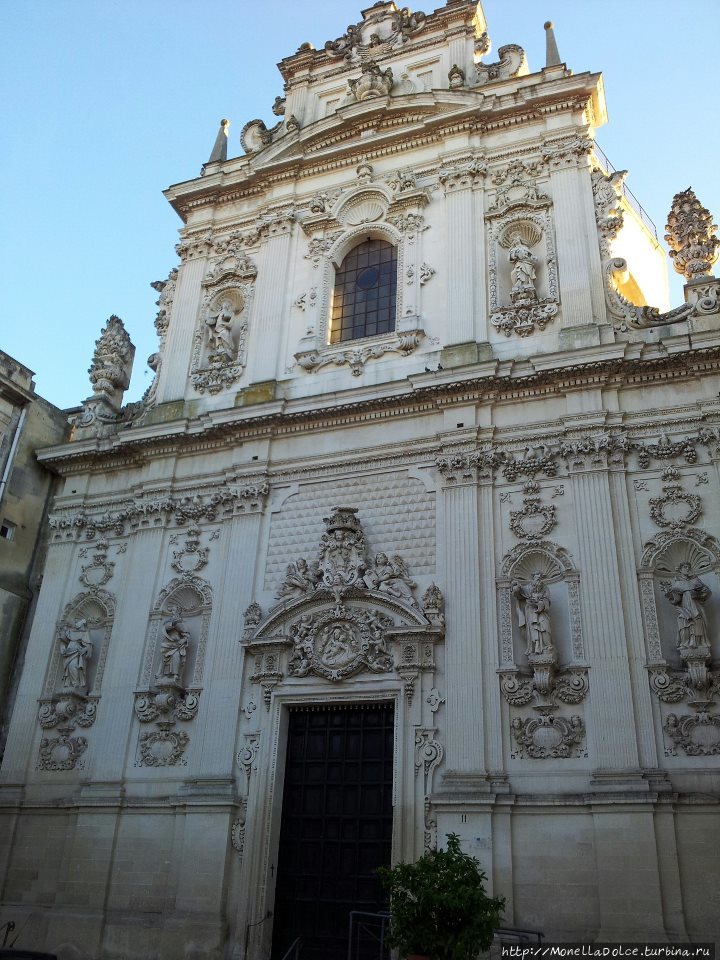 Архитектура барокко исторического центра Lecce Лечче, Италия
