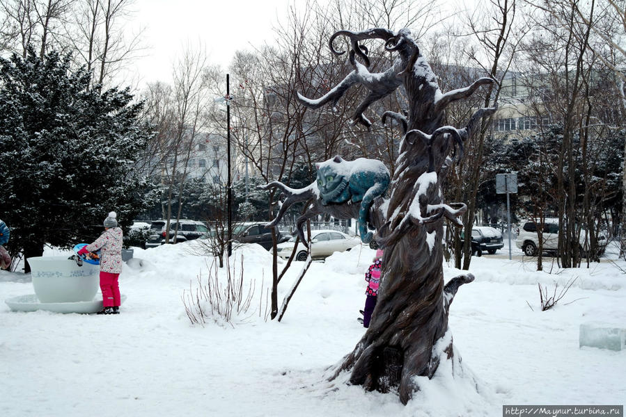 Зимние  зарисовки Южно-Сахалинск, Россия