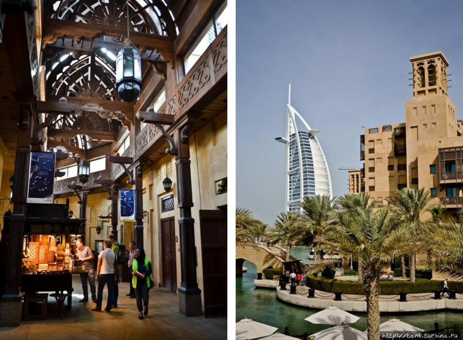 Красиво, сочетание старой и новой архитектуры Дубая. Дубай, ОАЭ