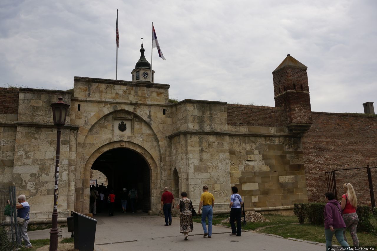 В «каменном сердце» сербской столицы Белград, Сербия