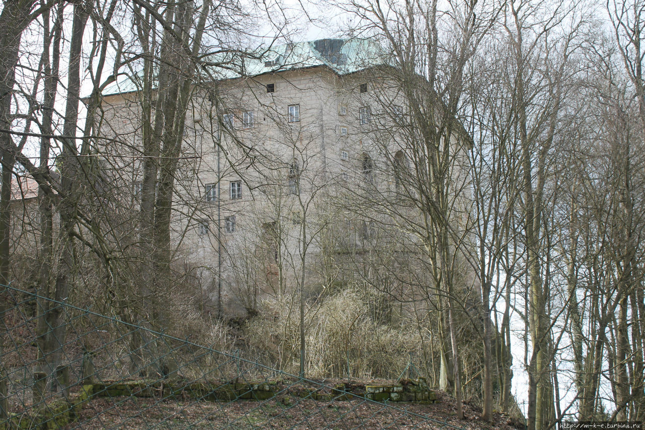 Врата Ада в замке Гоуска Либерецкий край, Чехия
