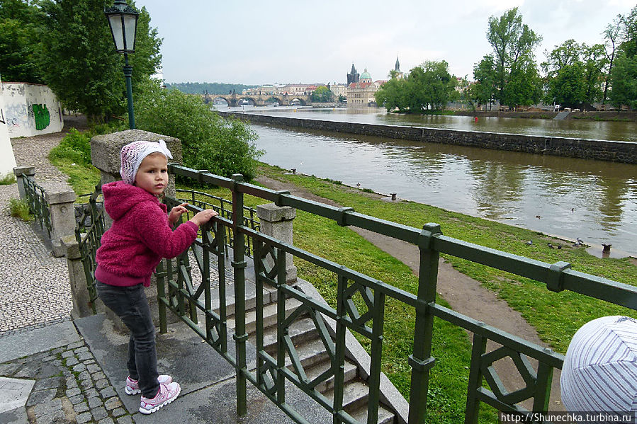 Остров Кампа у моста Легии. Прага, Чехия
