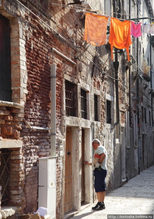 Венеция, парадная и настоящая Венеция, Италия