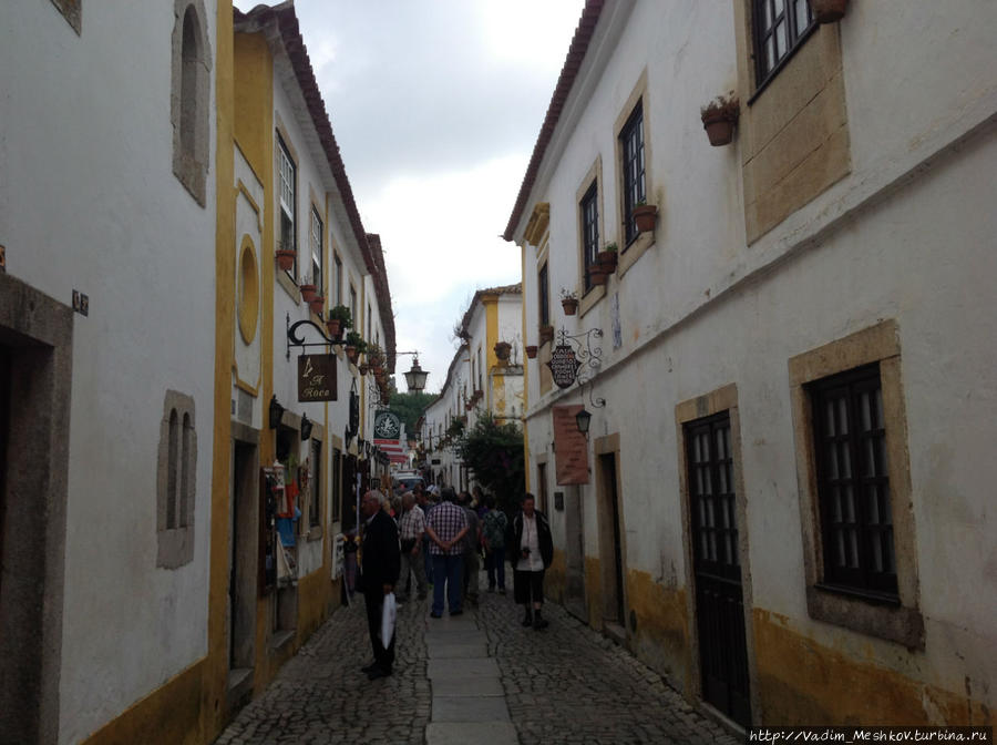 Средневековая улица города Обидуш. Обидуш, Португалия