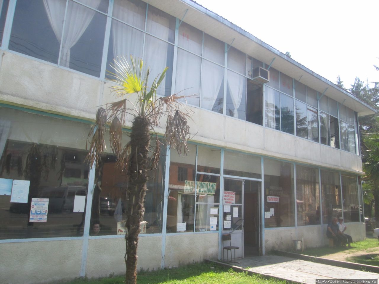 Прогулка по бывшему городу  