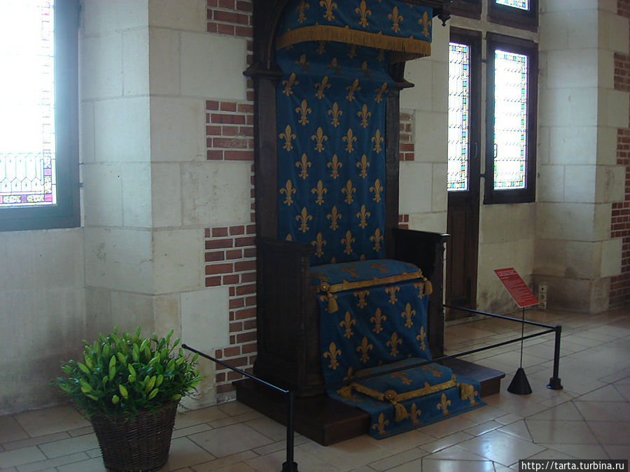 Королевский трон Амбуаз, Франция