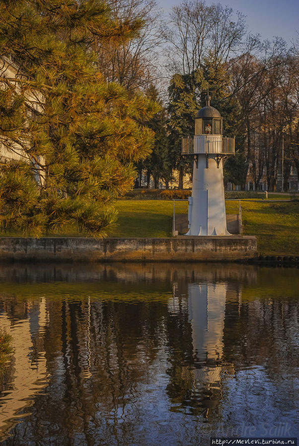 В ноябре в парке Кронвальда Рига, Латвия