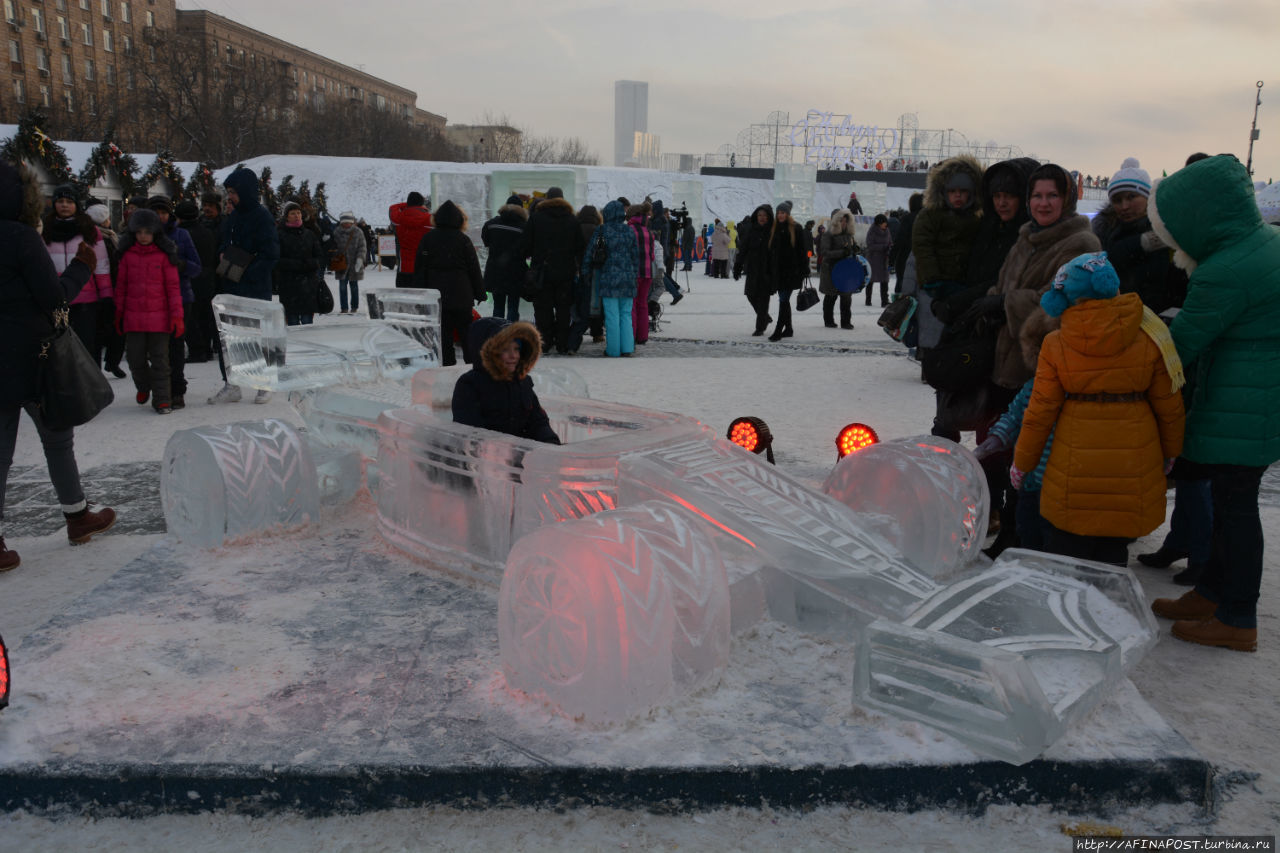 Морозно-ледяная Москва Москва, Россия