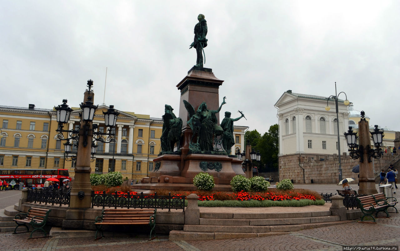 Памятник Александру II Хельсинки, Финляндия