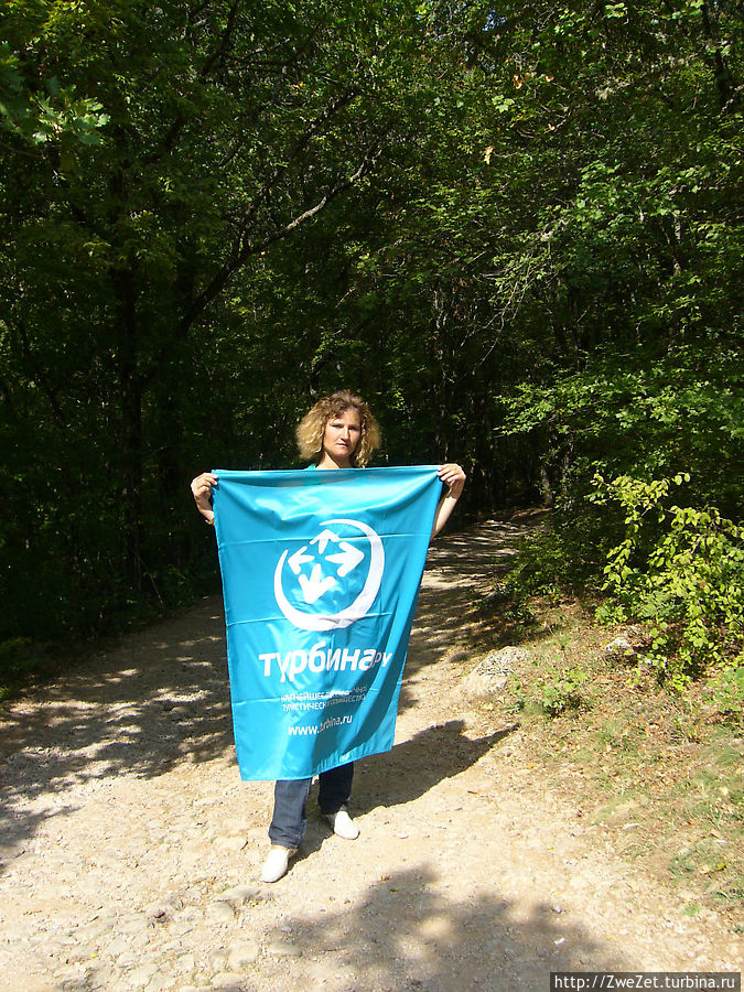 На древнеримской дороге Республика Крым, Россия